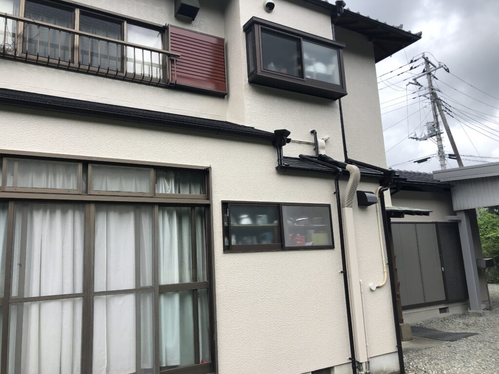 富士市のS様邸外壁塗装工事
