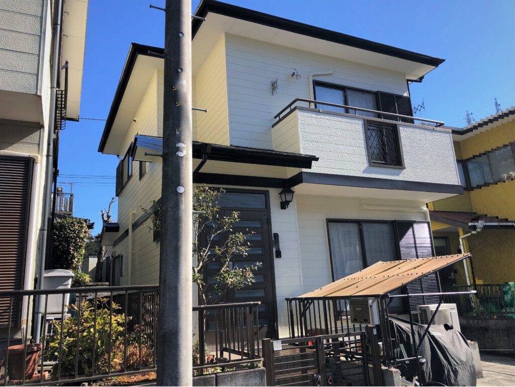 函南町のY様邸外壁塗装と屋根塗装